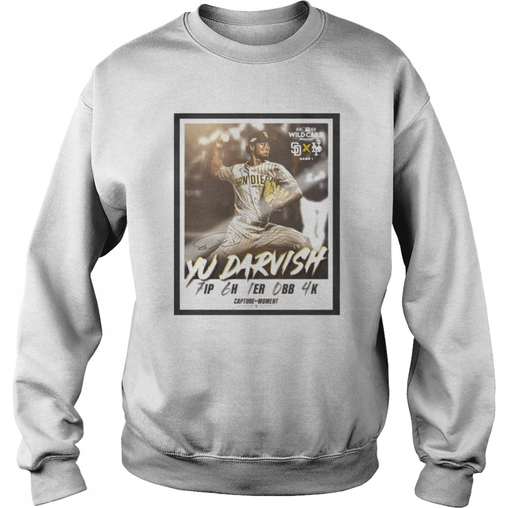 San Diego Padres Yu Darvish Dealt Game 1 2022 Wild Card Unisex Sweatshirt