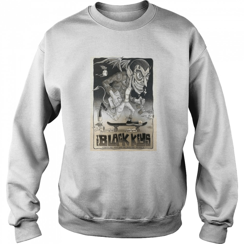 The Black Keys The Kia Forum Forum Inglewood CA On Oct 8 2022 Unisex Sweatshirt