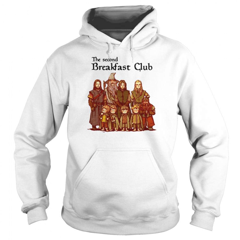 The Second Breakfast Club The Lord Of Rings The Hobbit shirt Unisex Hoodie