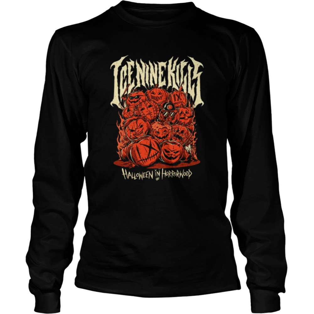 The Trinity Of Terror Tour Ice Nine Kills Halloween Lil Boo shirt Long Sleeved T-shirt