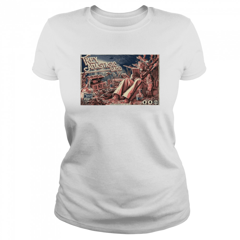 Trey Anastasio Band Arlington Theatre in Santa Barbara CA on Oct 7 2022 Poster shirt Classic Women's T-shirt