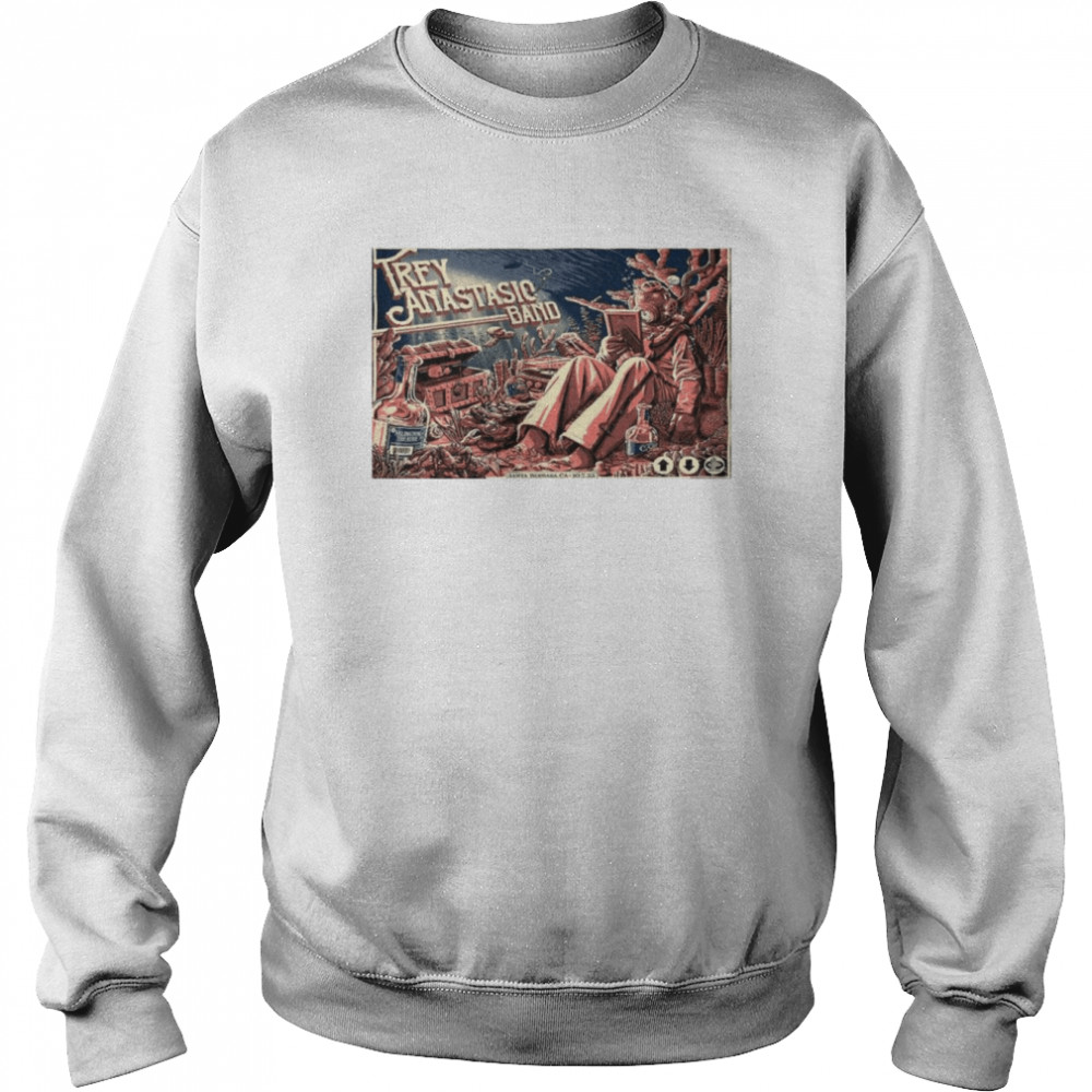Trey Anastasio Band Arlington Theatre in Santa Barbara CA on Oct 7 2022 Poster shirt Unisex Sweatshirt