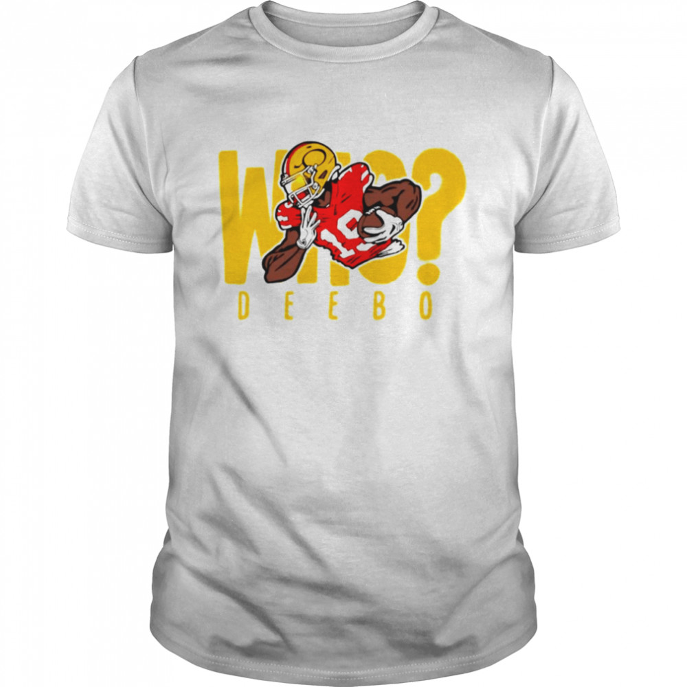 Who Deebo Yellow Football shirt