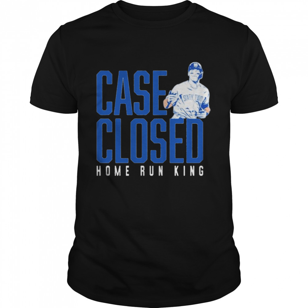 Aaron Judge case closed home run king T-shirt Classic Men's T-shirt