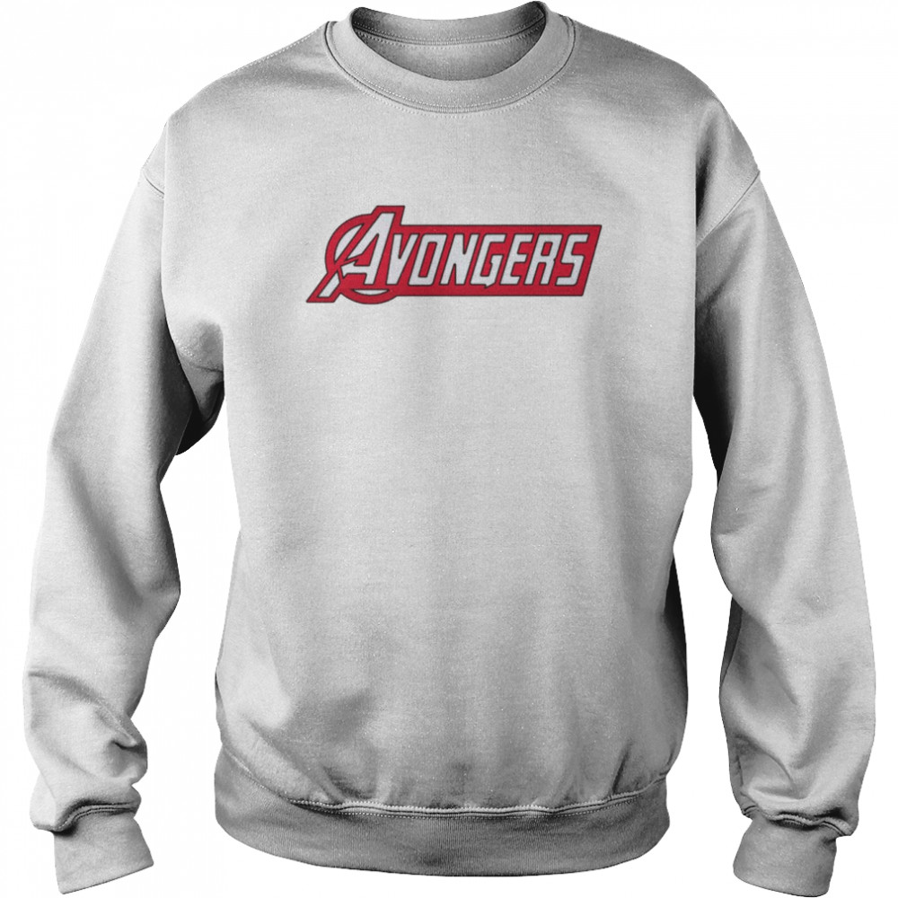 Avongers Logo Red shirt Unisex Sweatshirt