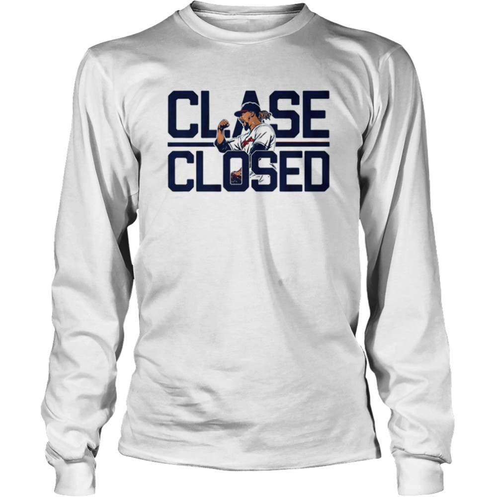 Cleveland Guardians Emmanuel Clase Closed Long Sleeved T-shirt