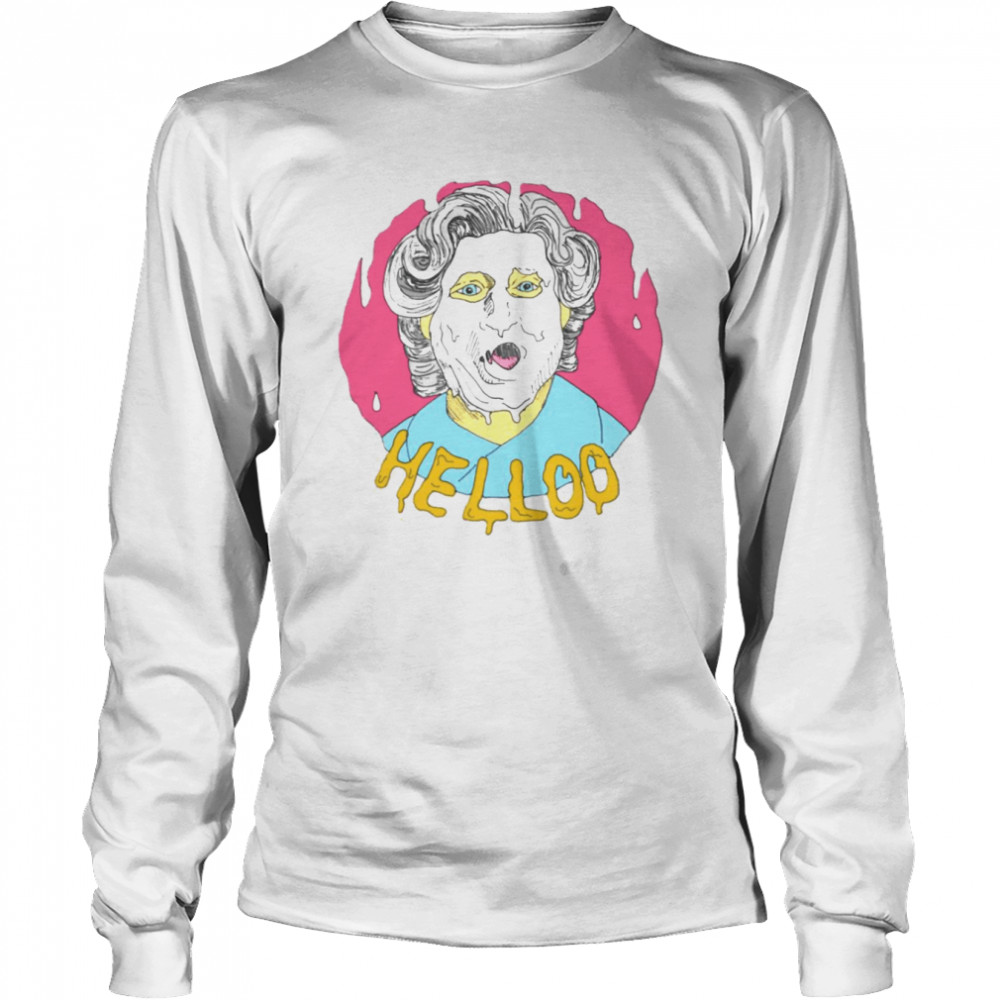 Hello Robbie Williams Mrs Doubtfire shirt Long Sleeved T-shirt
