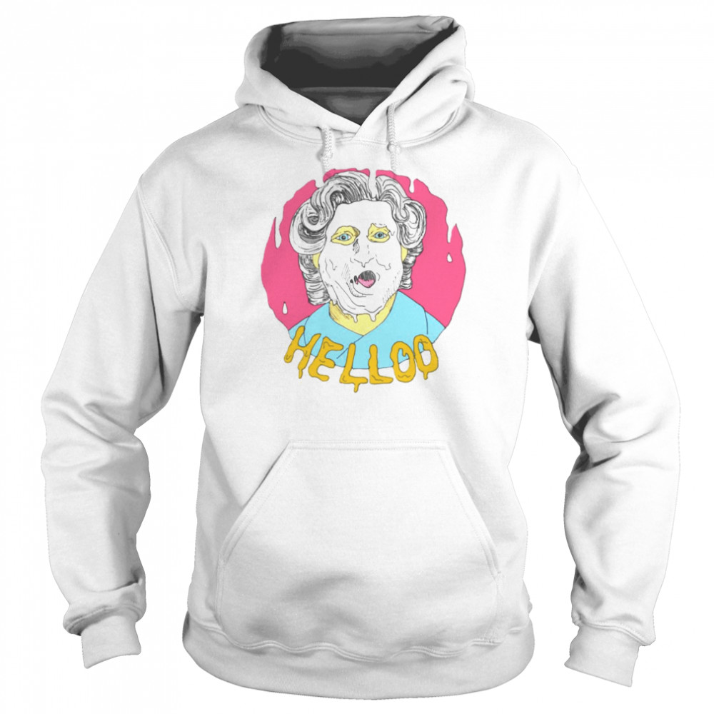 Hello Robbie Williams Mrs Doubtfire shirt Unisex Hoodie