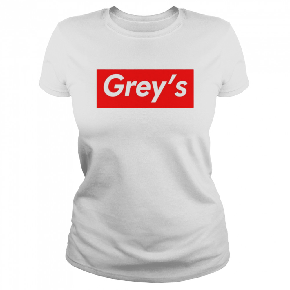 Logo Of Grey’s Anatomy shirt Classic Women's T-shirt