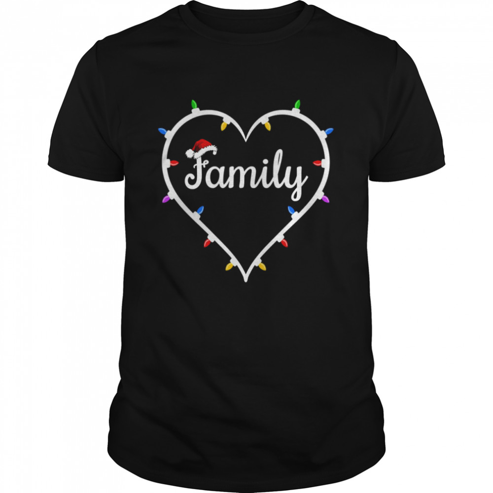 Love My Family 2022 Christmas  Classic Men's T-shirt