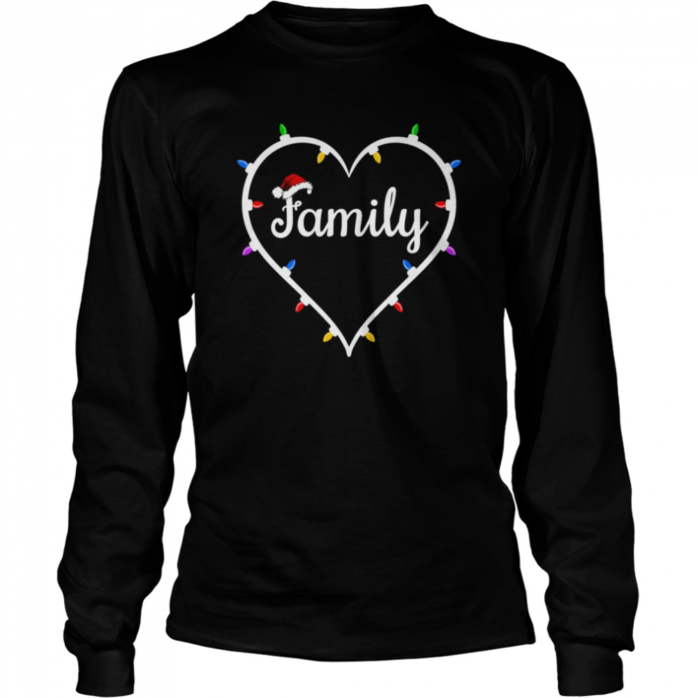 Love My Family 2022 Christmas  Long Sleeved T-shirt