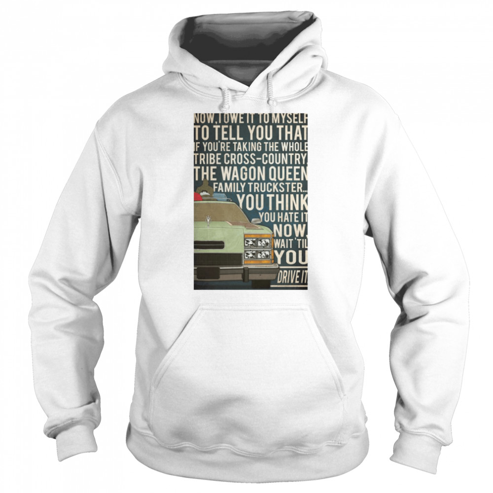 Now I Owe It To Myself National Lampoon’s Vacation 1983 Vintage shirt Unisex Hoodie