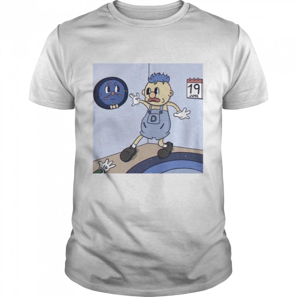Rubberhose Art Dont Hug Me. I’m Scared shirt Classic Men's T-shirt