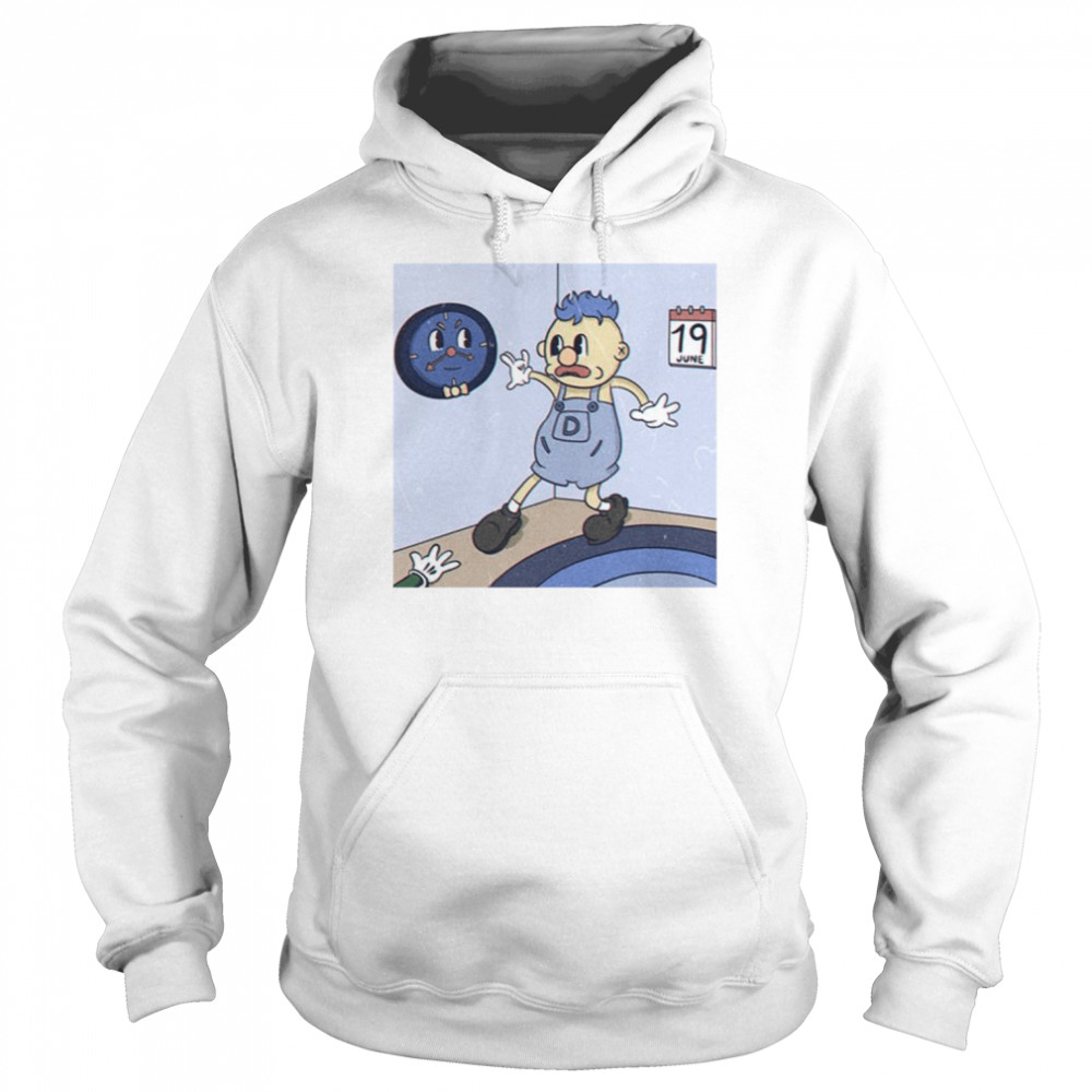 Rubberhose Art Dont Hug Me. I’m Scared shirt Unisex Hoodie