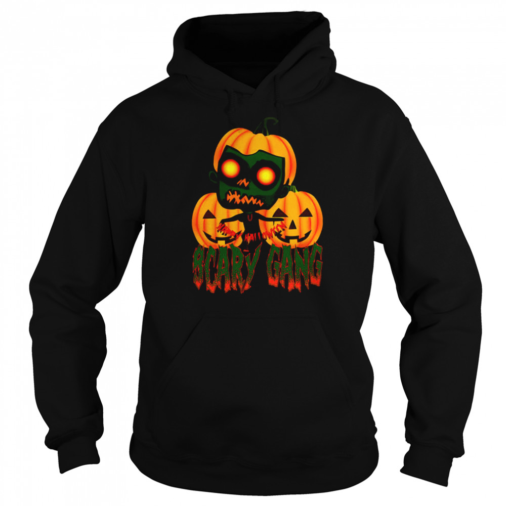 Scary Gang Ready For Halloween shirt Unisex Hoodie