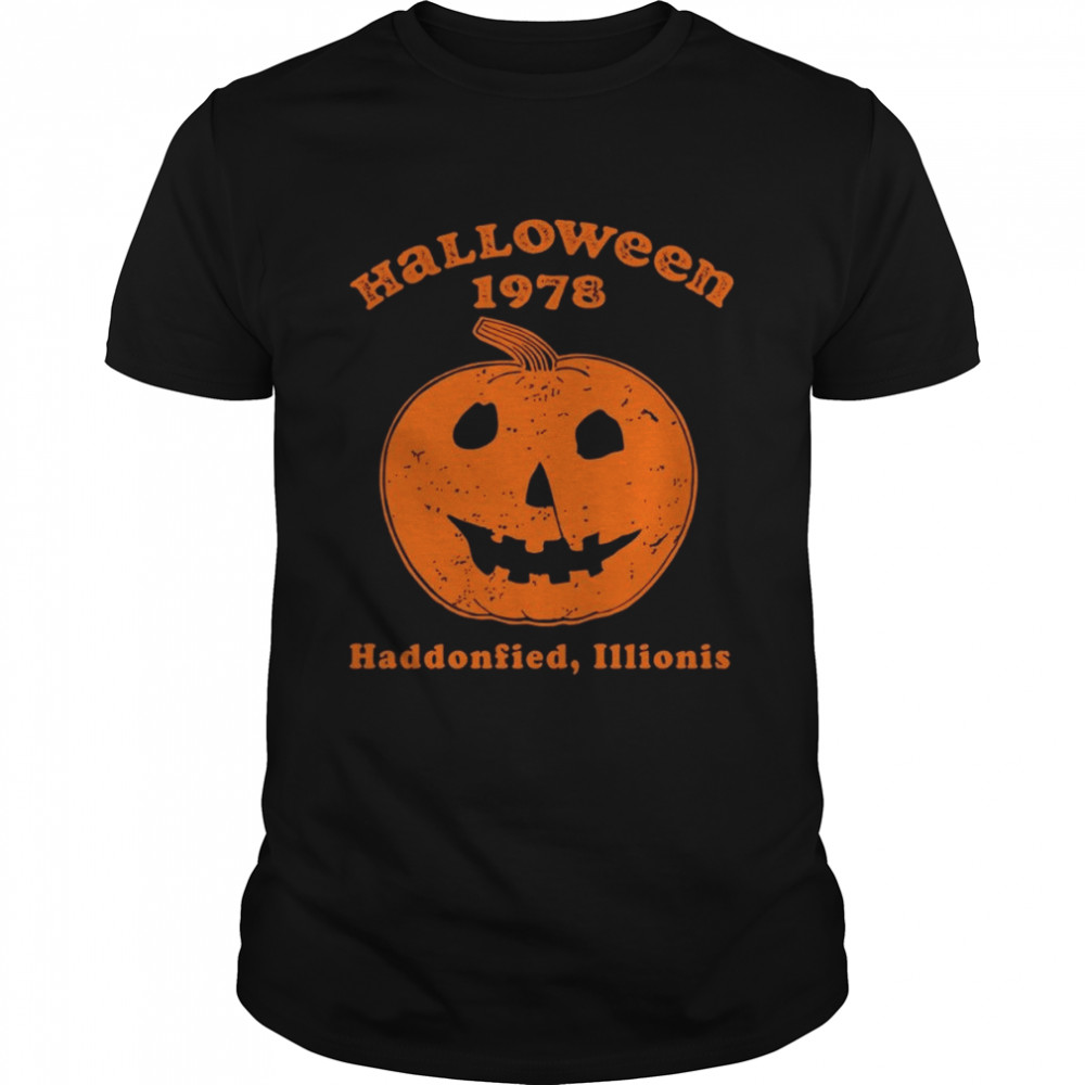1978 Horror Movie Haddonfield Illinios Scary Movie Halloween shirt