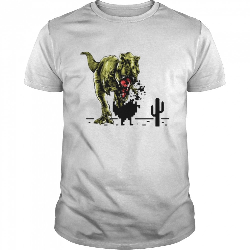 Dinosaur Offline Tyrannosaurus Rex T-shirt Classic Men's T-shirt