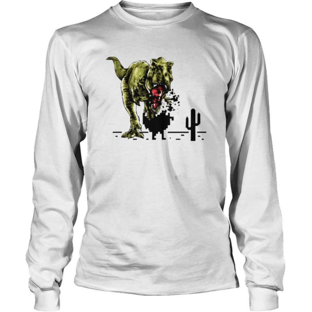 Dinosaur Offline Tyrannosaurus Rex T-shirt Long Sleeved T-shirt