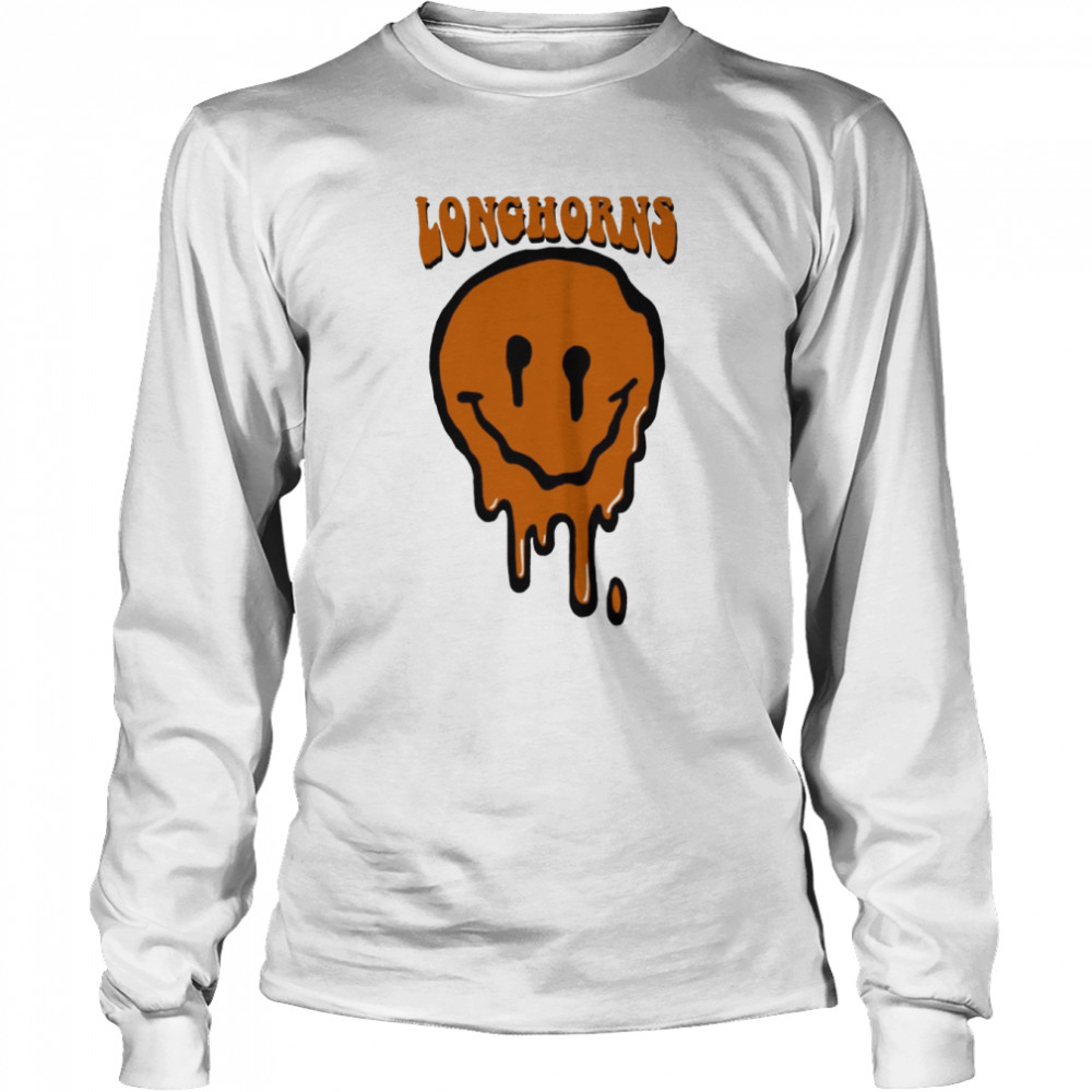 Drippy Longhorns Texas Longhorns Football shirt Long Sleeved T-shirt