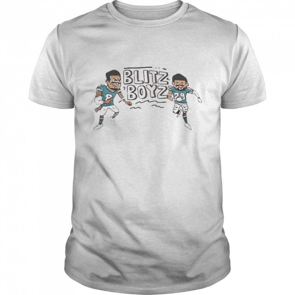 Jones Blitz Boyz Miami Dolphins Football Fan 2022  Classic Men's T-shirt
