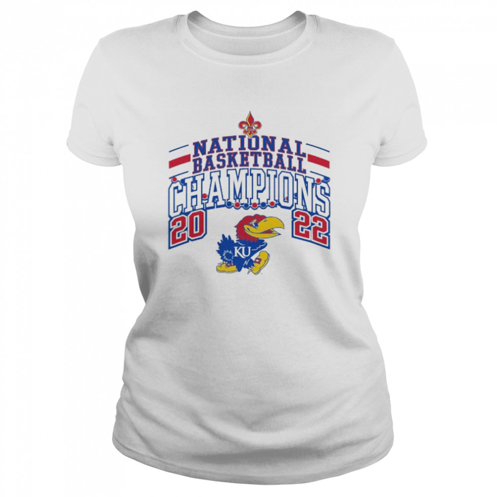Kansas Jayhawks 2022 NCAA Basketball National Champions shirt Classic Women's T-shirt