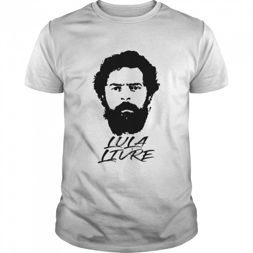 Lula Livre Presidente Red Star Popular Masks shirt Classic Men's T-shirt