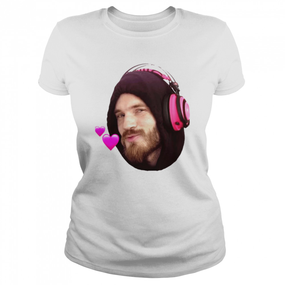Meme Loves You Pewdiepie shirt Classic Women's T-shirt