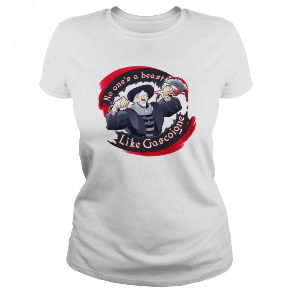 No One Gaston Lagaffe Movie Cartoon Color Big Ben A Beast Like Gascoigne shirt Classic Women's T-shirt