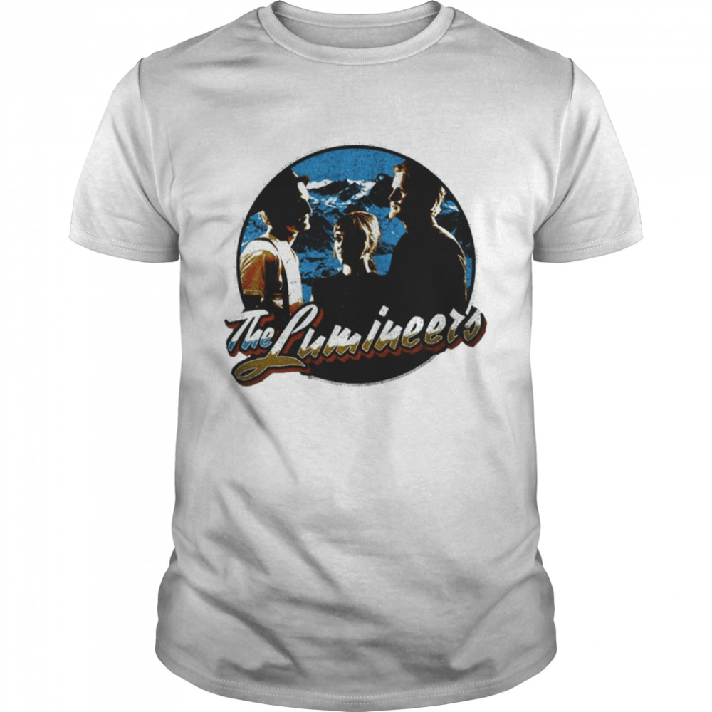 Retro Design Music Band The Lumineers shirt Classic Men's T-shirt