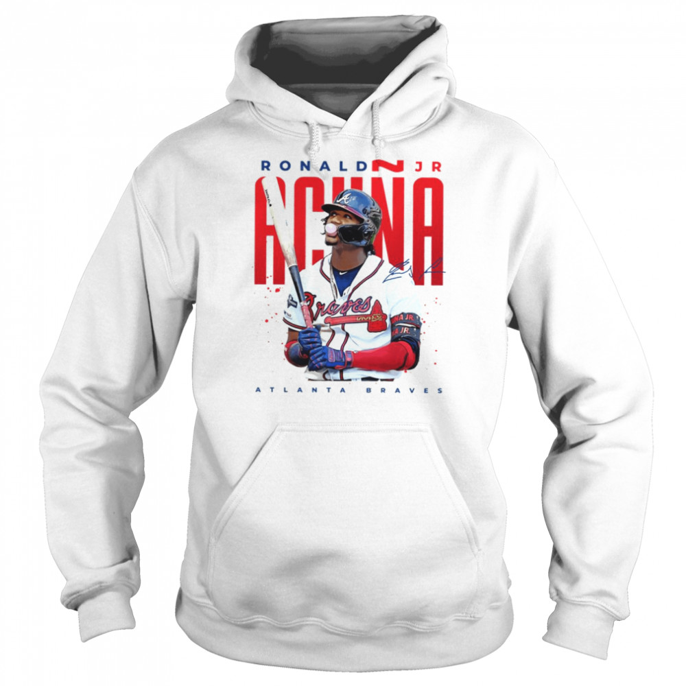 Ronald Acua Jr Pf1 The Legend Of Atlanta Braves Baseball shirt Unisex Hoodie