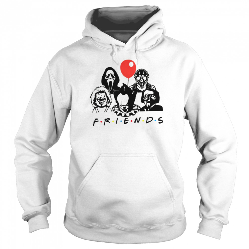 Scary Squad United Halloween Horror Friends shirt Unisex Hoodie