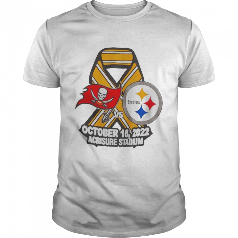 Tampa Bay Buccaneers vs Pittsburgh Steelers October 16 2022 Acrisure Stadium shirt Classic Men's T-shirt