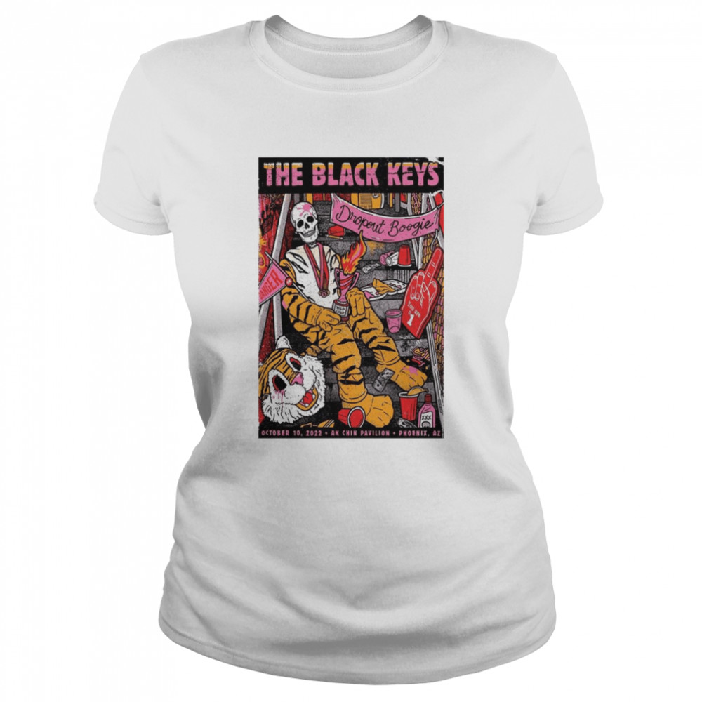 The Black Keys Phoenix Ak-Chin Pavilion, 10 Oct 2022 Poster  Classic Women's T-shirt