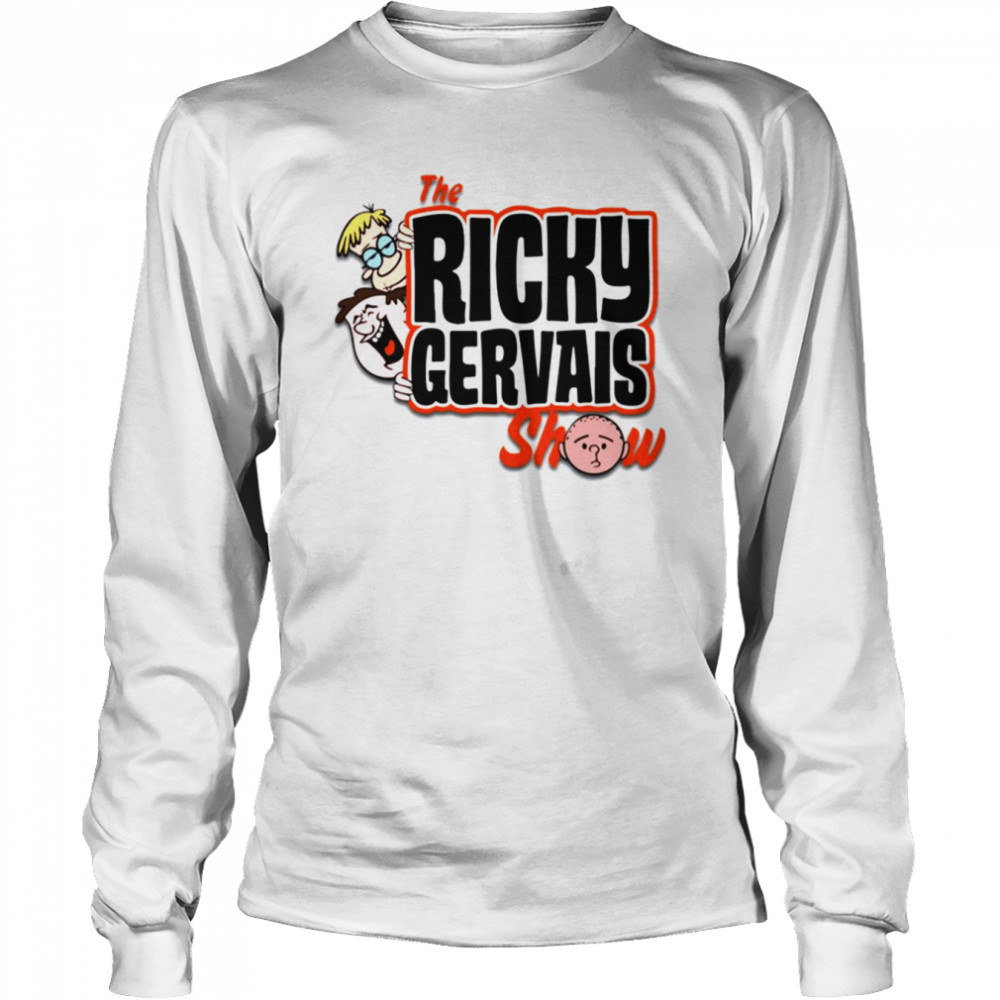 The Ricky Gervais Show Retro Logo Xfm shirt Long Sleeved T-shirt