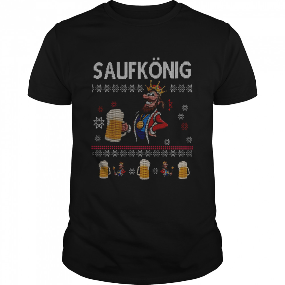 Ugly Booze King Christmas shirt