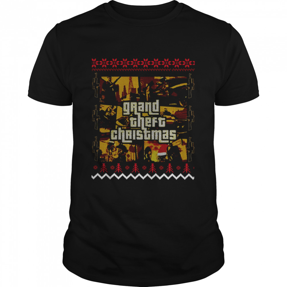 Ugly Grand Theft Christmas shirt