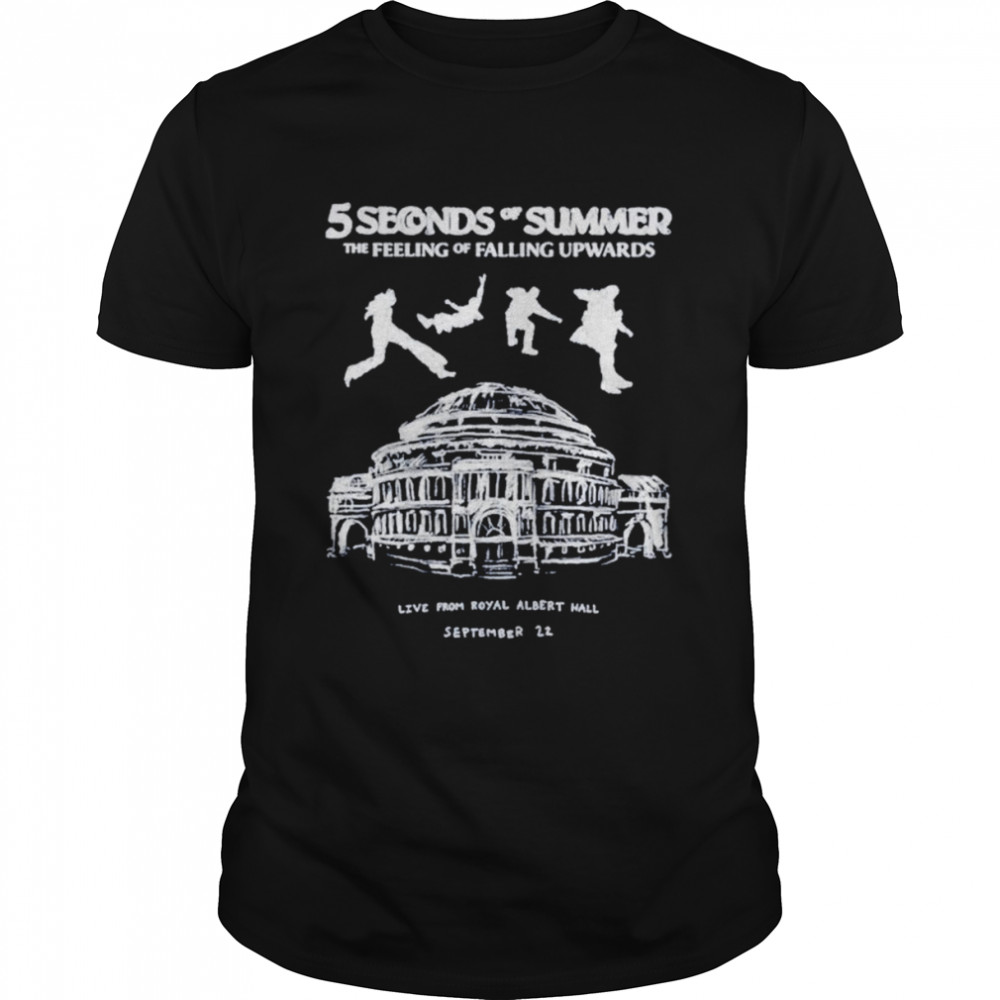 5 seconds of summer the feeling of falling upwards shirt