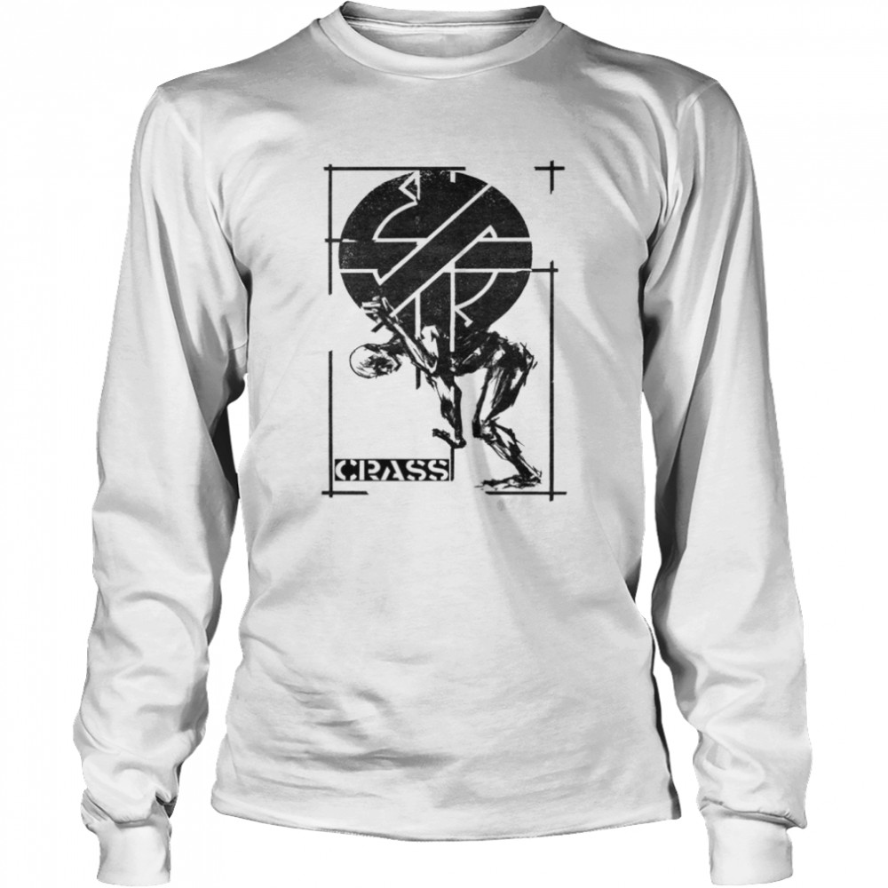 Crass Rock Music Band shirt Long Sleeved T-shirt