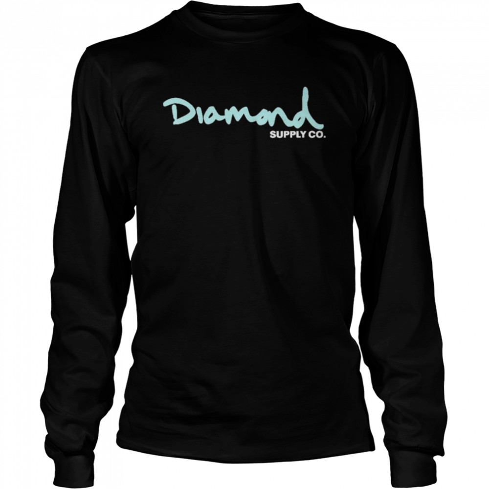 Diamond Supply Co T Long Sleeved T-shirt
