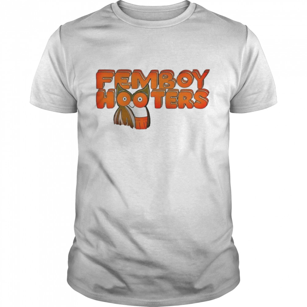 Femboy Hooters Owl Boobs Bird Logo America Usa shirt Classic Men's T-shirt
