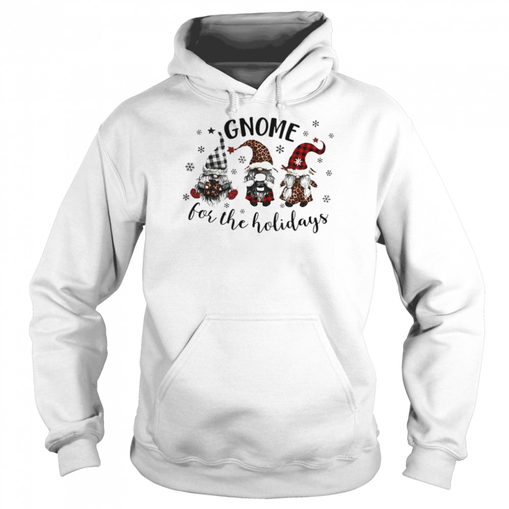 Gnome For The Holidays Merry Christmas  Unisex Hoodie