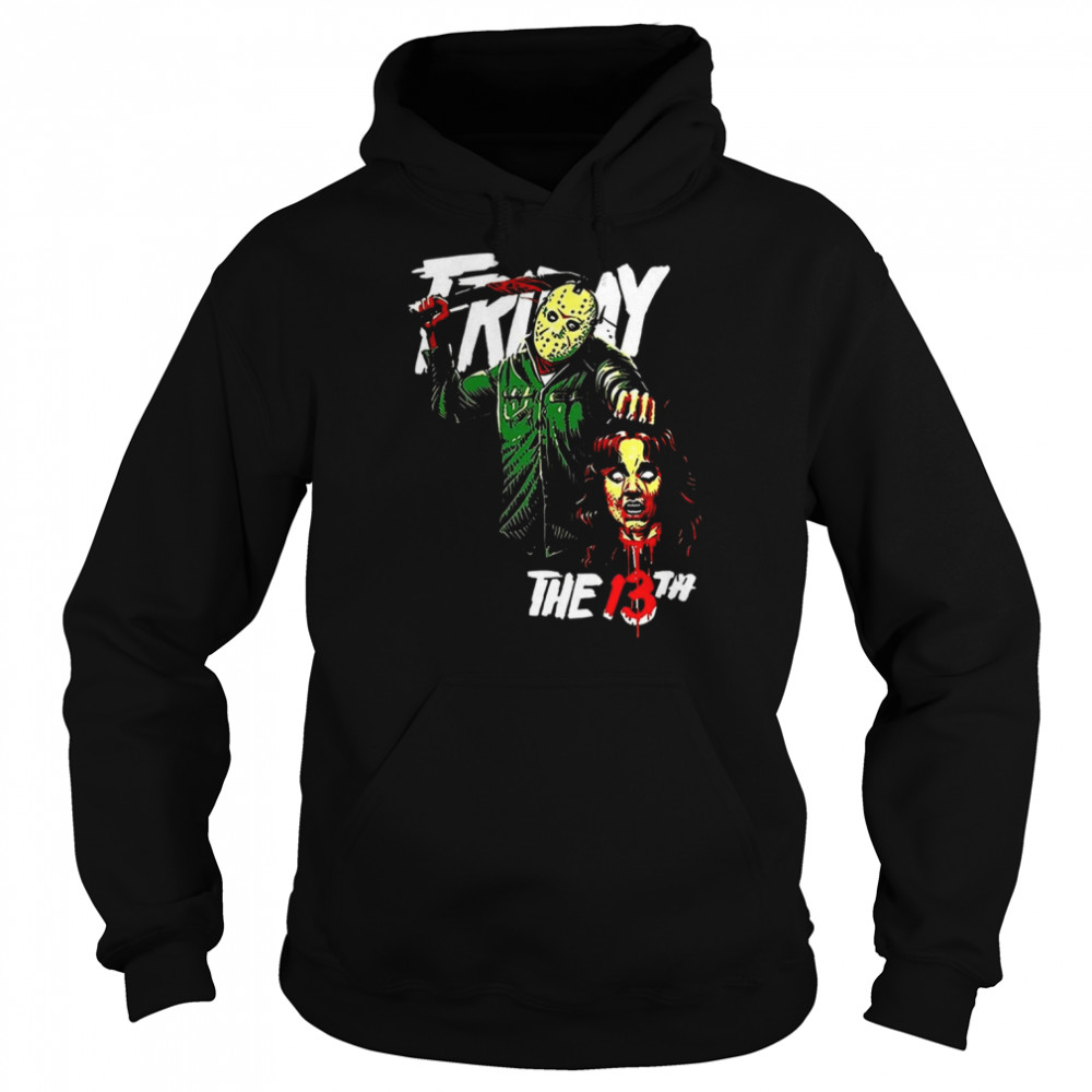 Jason Killer Scary Movie Friday The 13th shirt Unisex Hoodie