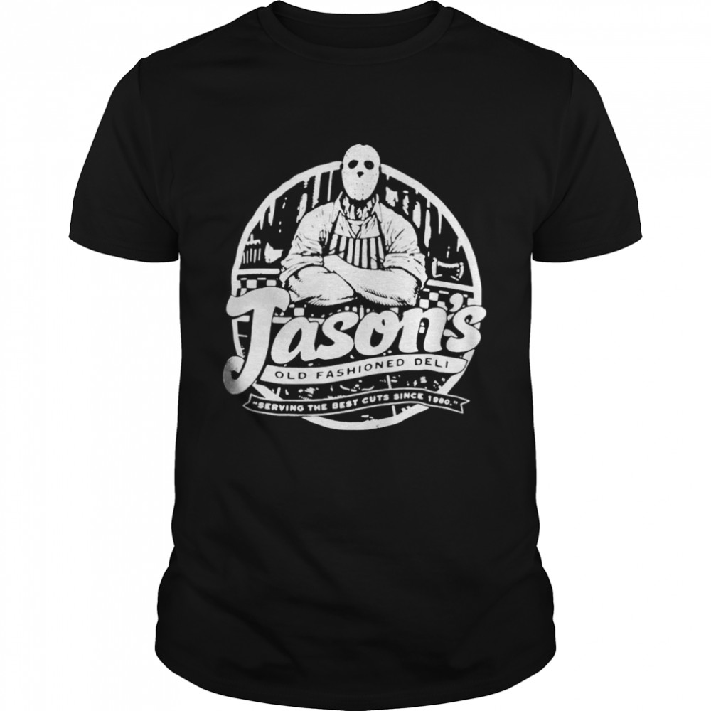 Jason’s Deli Scary Movie Friday The 13th shirt