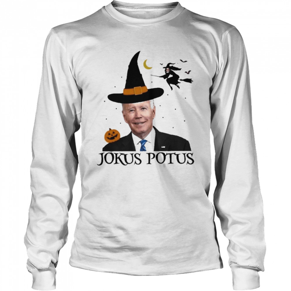 Jokus Potus Biden Halloween  Long Sleeved T-shirt