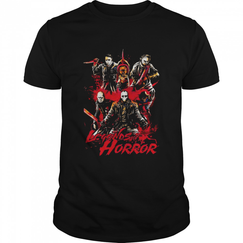Legends Of Horror Scary Movie shirt