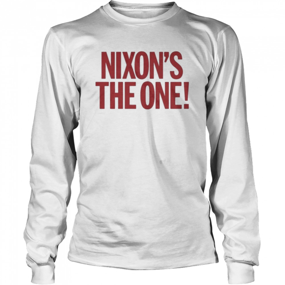 Nixon’s The One 1968 Campaign  Long Sleeved T-shirt