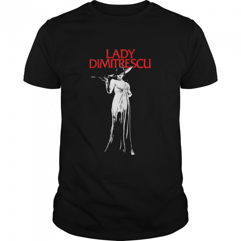 Resident Evil Lady Dimitrescu Scary Movie shirt