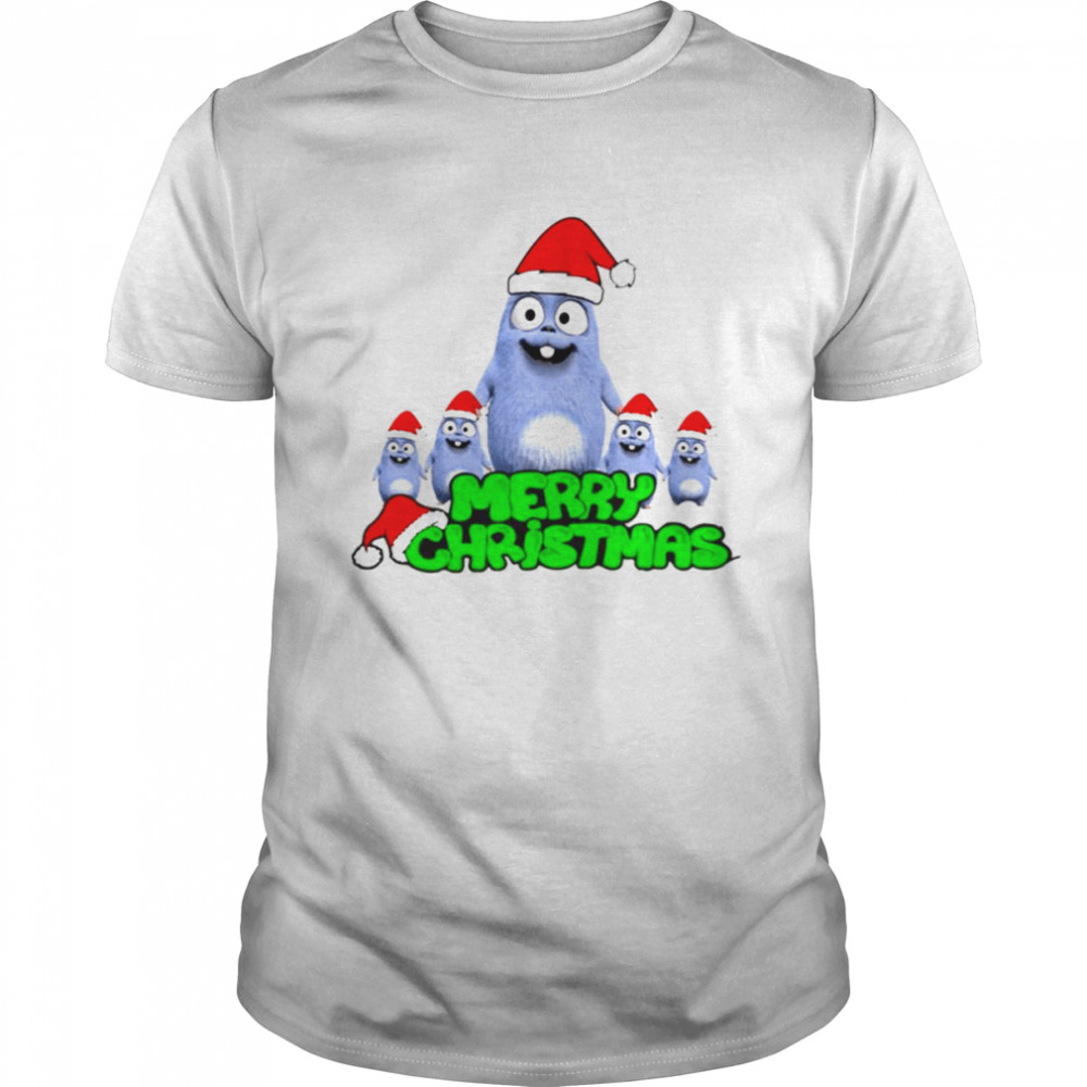 Santa Hat Grizzy & The Lemmings With Christmas shirt