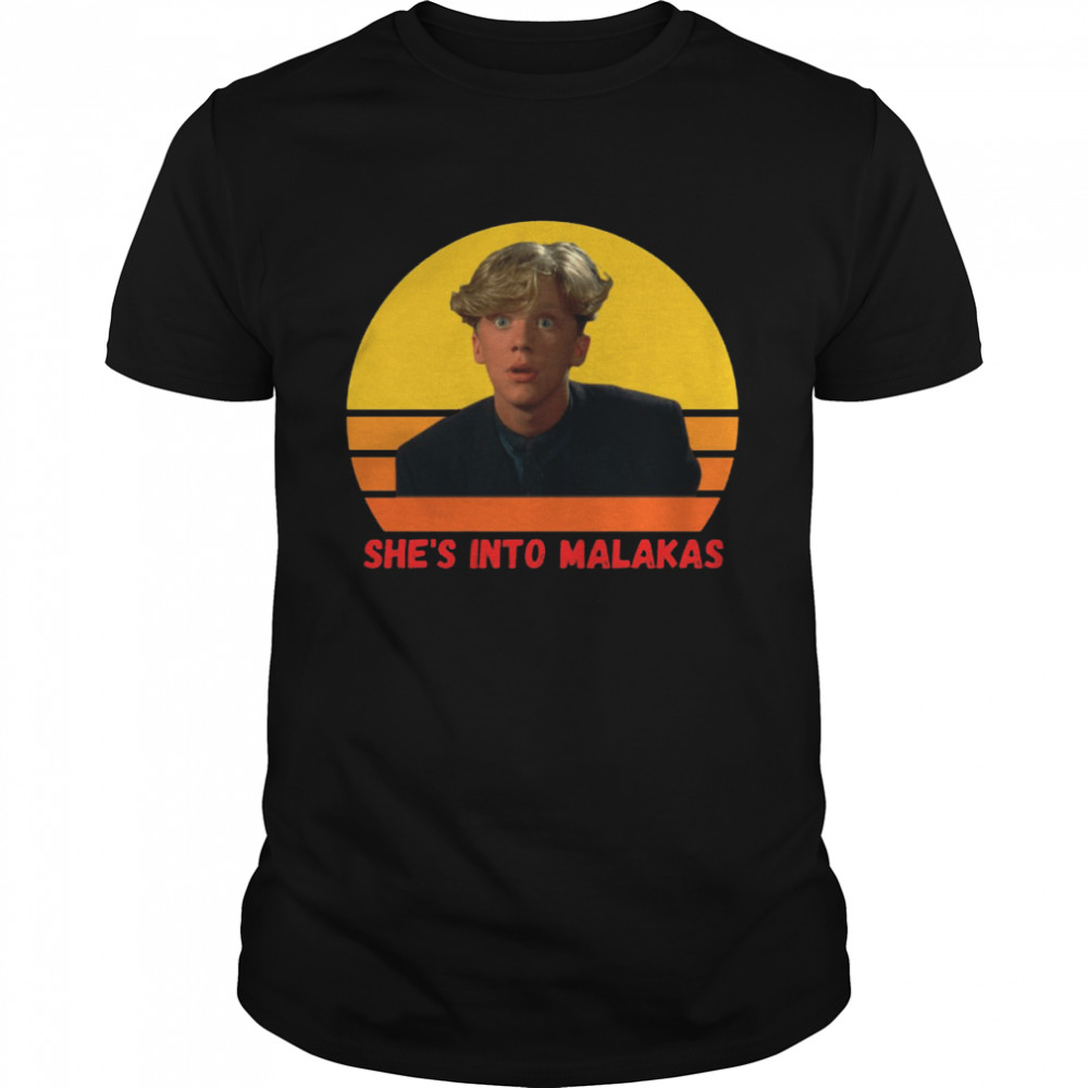 She’s Into Malakas Sunset Weird Science shirt