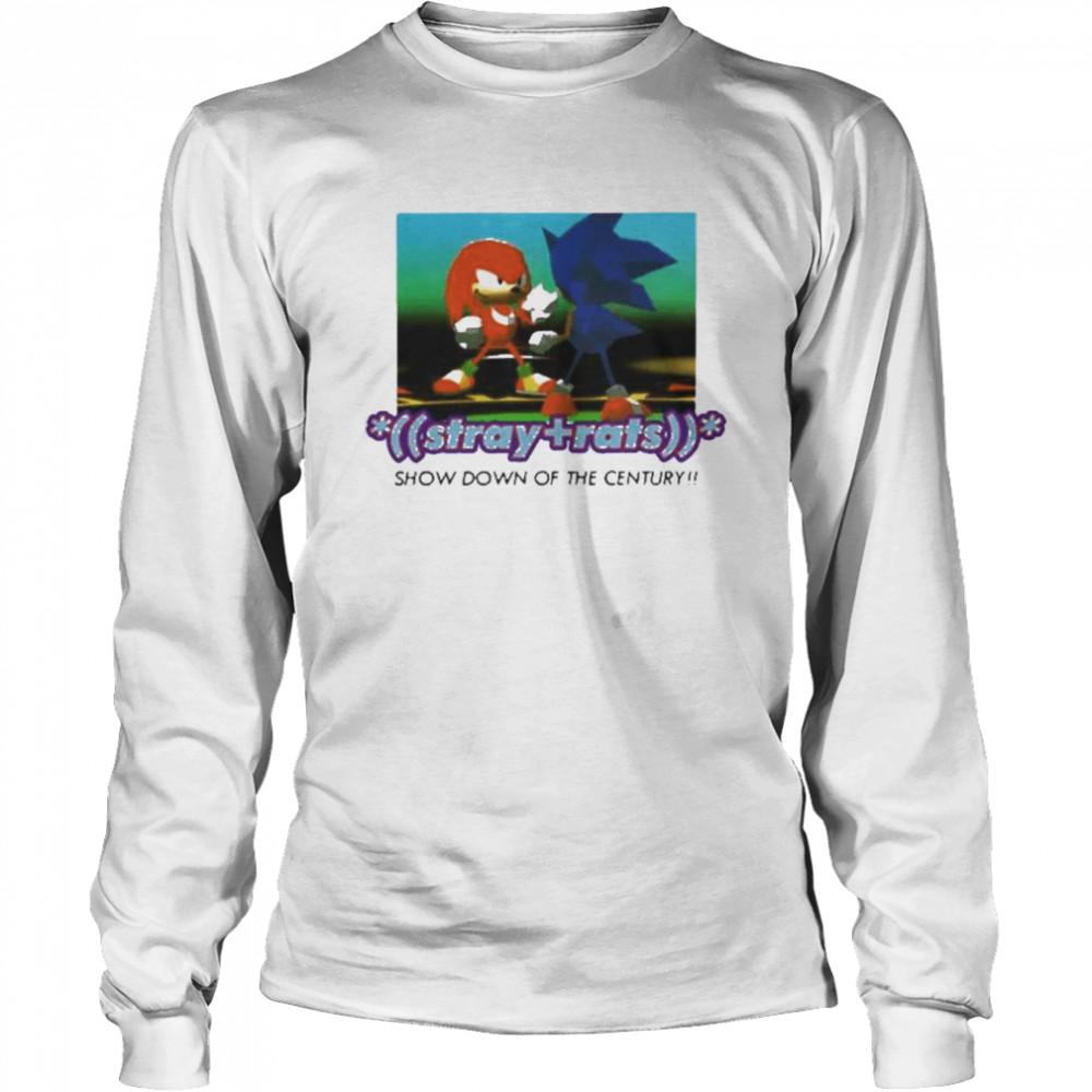 Sonic The Hedgehog Stray Rats Showdown Of The Century Long Sleeved T-shirt